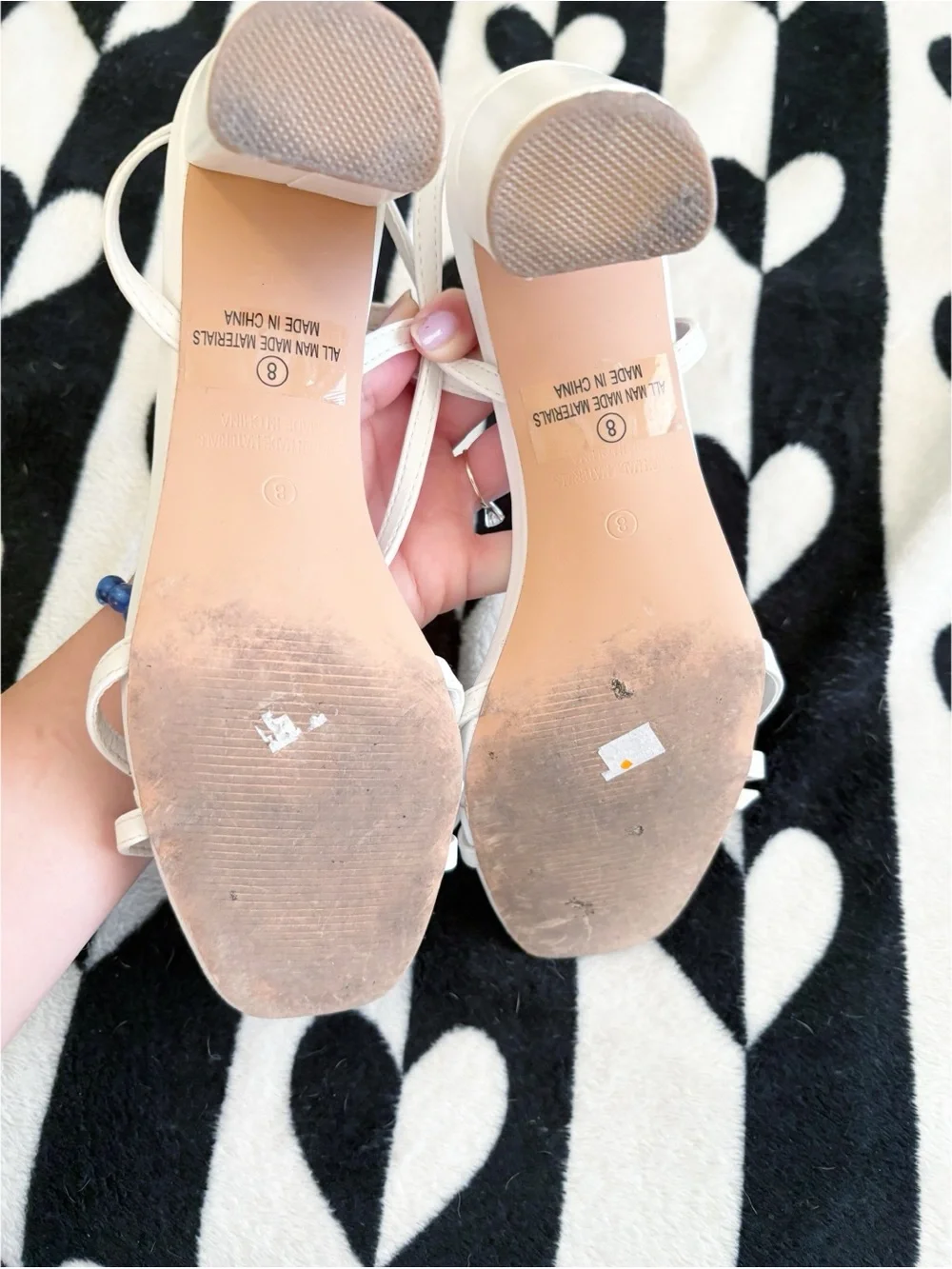 Lulus White Bow Ankle Strap High Heels Sandals
